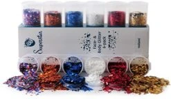 Superstar Holland Chunky Glitter Mix Sixpack