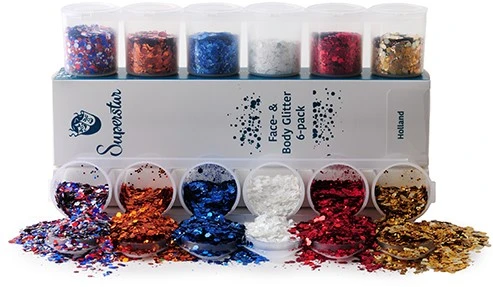 Superstar Holland Chunky Glitter Mix Sixpack 3 Superstar Holland Chunky Glitter Mix Sixpack