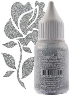 Superstar Sparkling Glitter Iridescent Silver