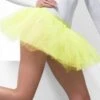 FEVER Tutu Underskirt Neon Geel -Speciale Effecten Make-Upwinkel tutu underskirt neon geel