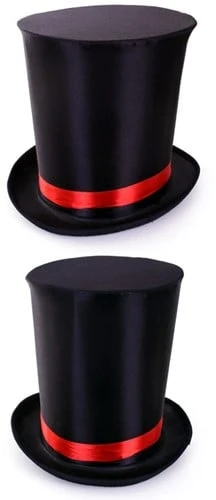 Ultra Hoge Hoed Met Elastieke Band