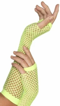 Visnet Handschoenen Neon Groen