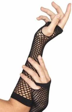 Visnet Handschoenen Zwart