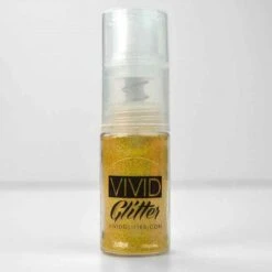 Vivid Glitter Spray 24K Gold